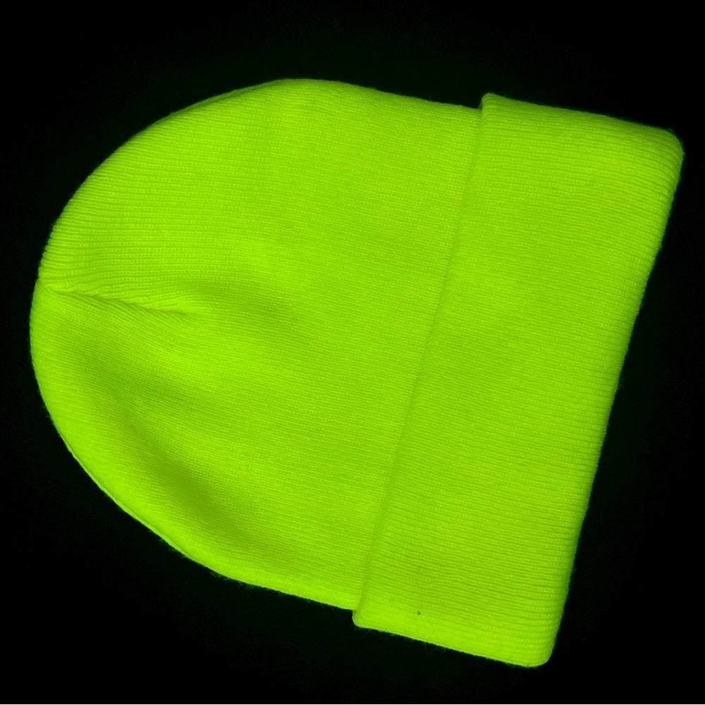 Neon Yellow Beanie | One Size
